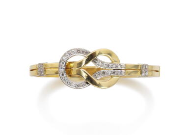 View full screen - View 1 of Lot 100. GOLD AND DIAMOND BRACELET | ILIAS LALAOUNIS.