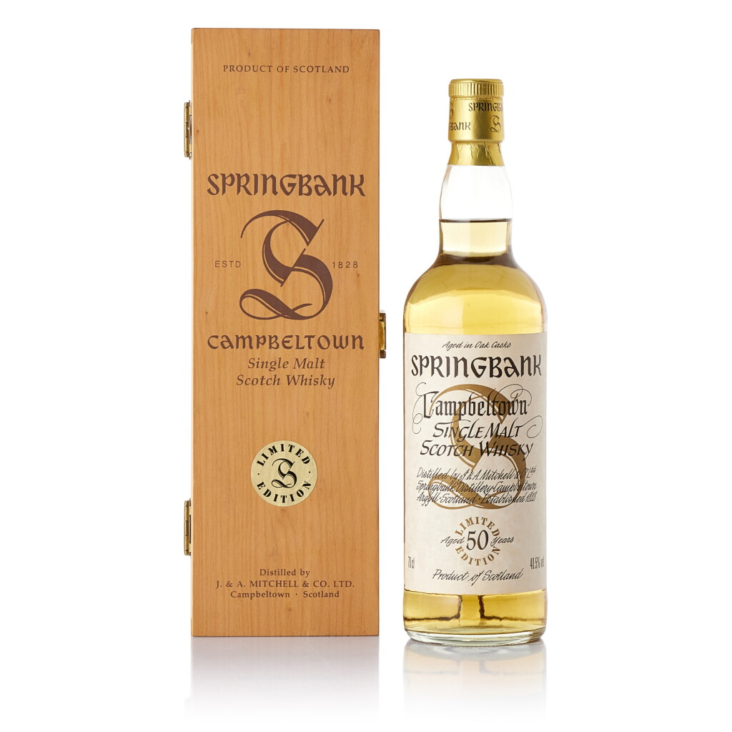 View full screen - View 1 of Lot 2762. Springbank Millennium Collection 50 Year Old 40.5 abv NV (1 BT70).