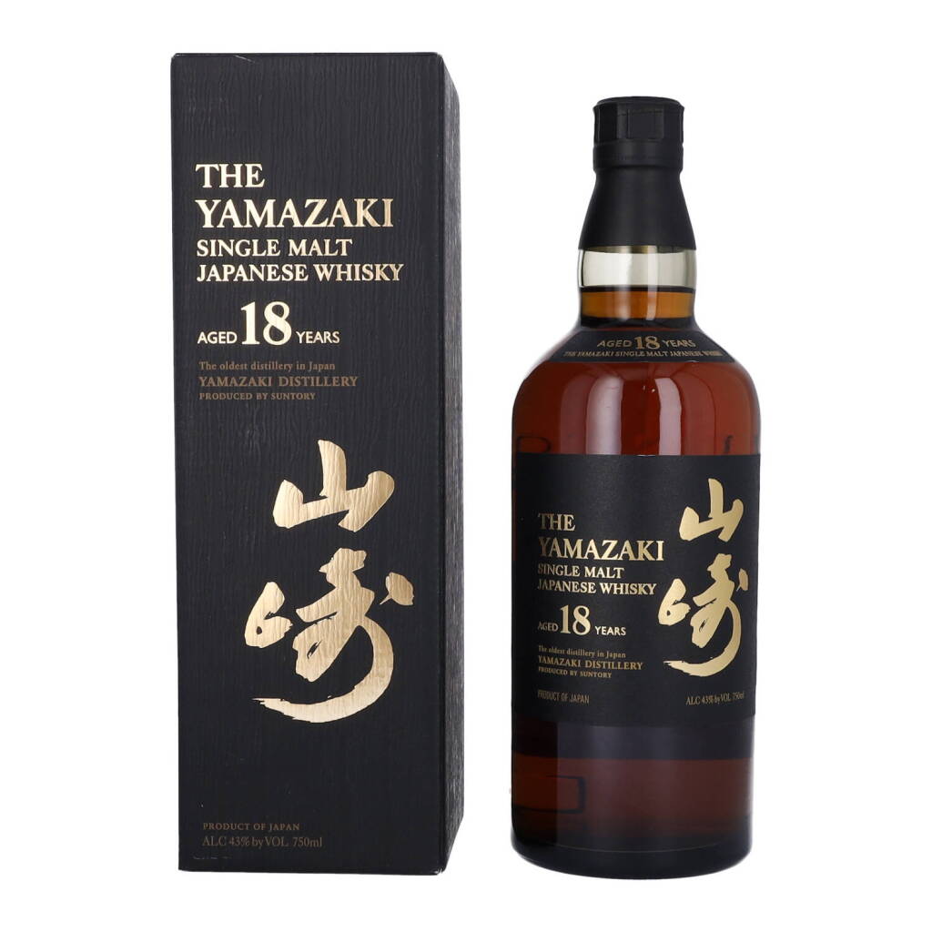 View full screen - View 1 of Lot 5436. The Yamazaki 18 Year Old 43.0 abv NV (1 BT75).