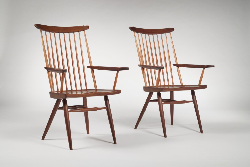 View full screen - View 1 of Lot 543. Two "New" Armchairs from the International Paper Company, New York.