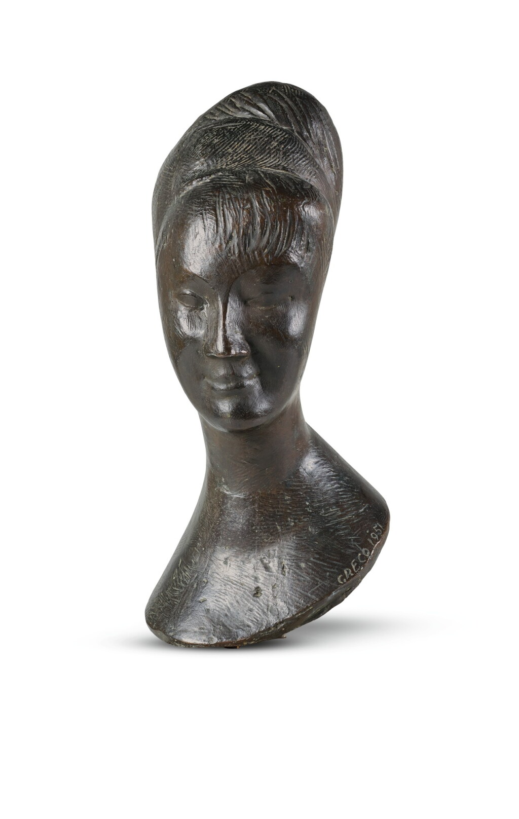View full screen - View 1 of Lot 37. EMILIO GRECO | HEAD OF WOMAN.