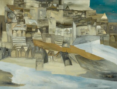 View full screen - View 1 of Lot 3. RAM KUMAR | Untitled (Varanasi I) .