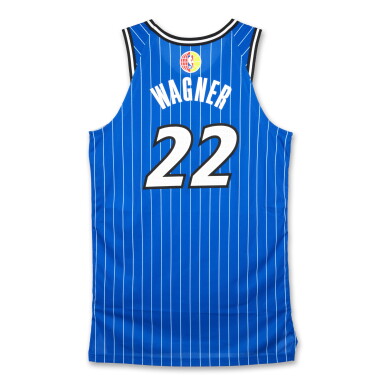 View full screen - View 1 of Lot 19. Franz Wagner ‘Berlin Game’ Orlando Magic 2025-2026 Game Worn Icon Edition Jersey.