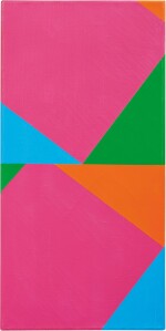 Gegenläufige Farbrotation um rote Kerne, 1985-1986