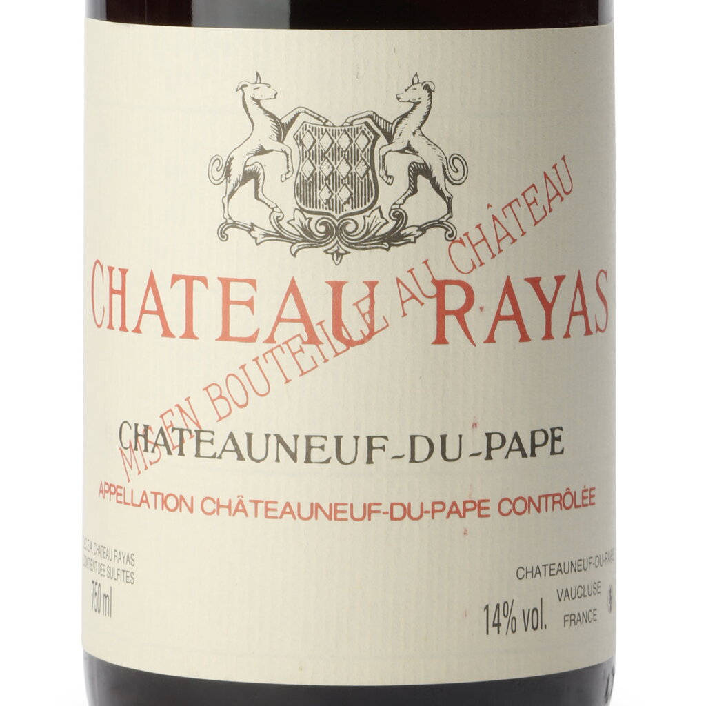 View full screen - View 1 of Lot 1215. Châteauneuf du Pape, Château Rayas 1989 (8 BT).