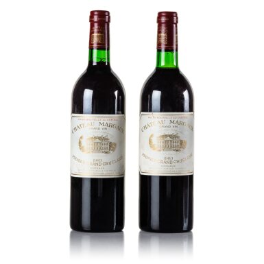 View full screen - View 1 of Lot 366. Château Margaux 1983 (2 BT).