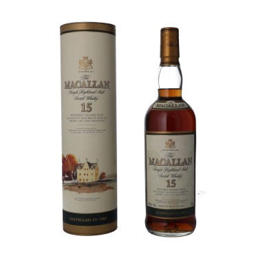 View full screen - View 1 of Lot 25. The Macallan 15 Year Old 43.0 abv 1985 (1 BT75).