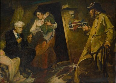 View full screen - View 1 of Lot 58. "Take Her!".