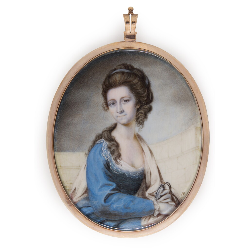 View full screen - View 1 of Lot 117. Portrait of the artist's wife: Anne Jean, née Noel (d. 1787).