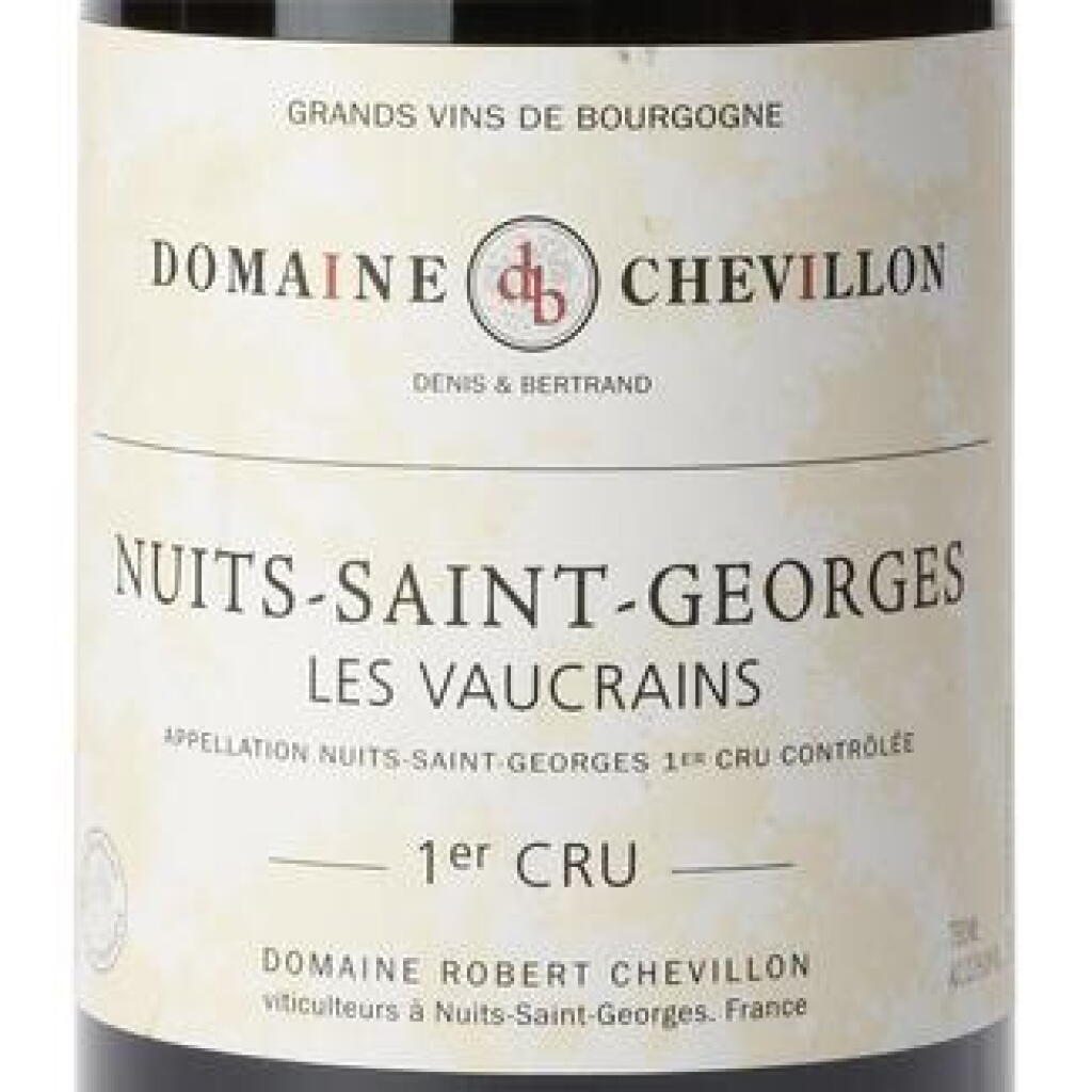 View full screen - View 1 of Lot 431. Nuits St. Georges, Les Vaucrains 2008 Robert Chevillon (7 BT) .