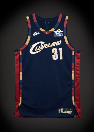 View full screen - View 1 of Lot 33. Jarrett Allen Cleveland Cavaliers 2026 NBA Playoffs Eastern Conference Round 1 Game Worn Classic Edition Jersey | Game 1 | Matched to 2 Games .