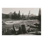 'Cathedral Peak, Tuolumne River, Yosemite'