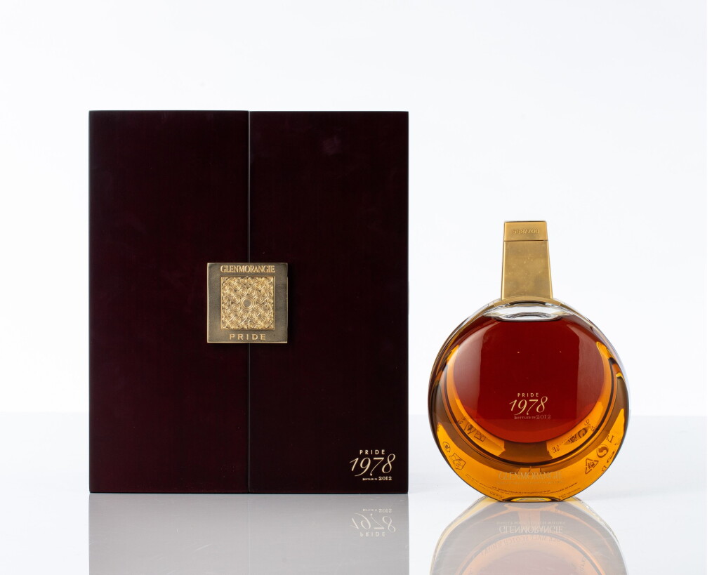 Voir en plein écran - Voir 1 du lot 5048. Glenmorangie Pride 47.4 abv 1978 (1 LITR).