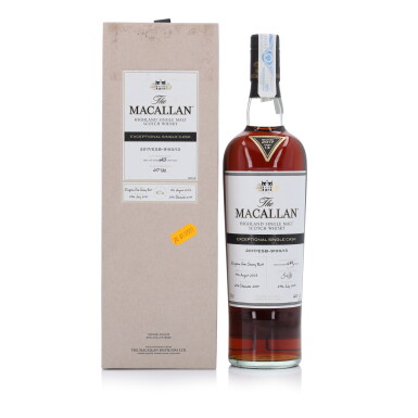View full screen - View 1 of Lot 72. The Macallan Exceptional Single Cask 2017/ESB-9100/13 60.0 abv 2003 (1 Bottle 70cl).