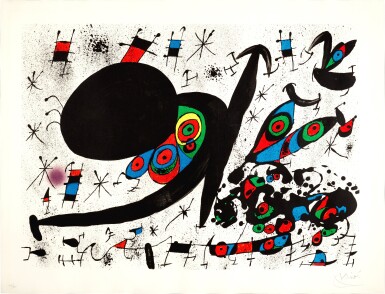 View full screen - View 1 of Lot 125. Untitled (from Homentage a Joan Prats) (Mourlot 727; see Cramer Books 153).