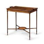 A Late George III Mahogany Tray Table, Circa 1800