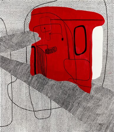 View full screen - View 1 of Lot 101. Funny Checker Chase.