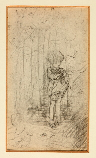 View full screen - View 1 of Lot 250. SHEPARD | Six preliminary pencil drawings.