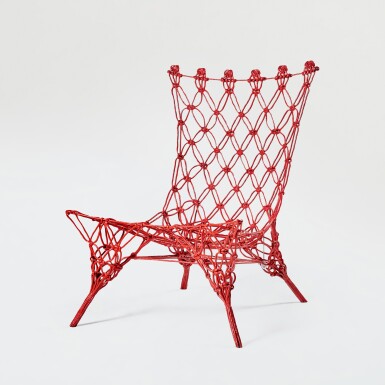 View full screen - View 1 of Lot 149. "Knotted Rouge" Chair.