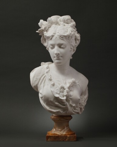 View full screen - View 1 of Lot 4. Bust of Flora.