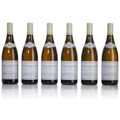 View full screen - View 1 of Lot 532. Corton Charlemagne 2004 Bruno Clair (12 BT).