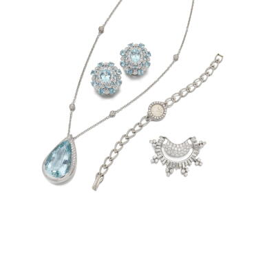 View full screen - View 1 of Lot 194. Collection of jewels (Collezione di gioielli).