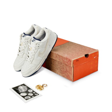 View full screen - View 1 of Lot 8673. Nike Dunk Low Pro B Stüssy 'Midnight Navy' | Size 13.
