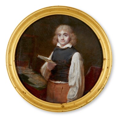 View full screen - View 1 of Lot 524. Portrait of a writer, circa 1795.