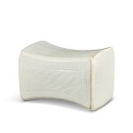 A qingbai 'waves' pillow, Song dynasty 宋 青白釉水波紋枕