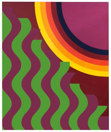 View full screen - View 1 of Lot 11. MOHAMMED MELEHI | SOLEIL OBLIQUE II.