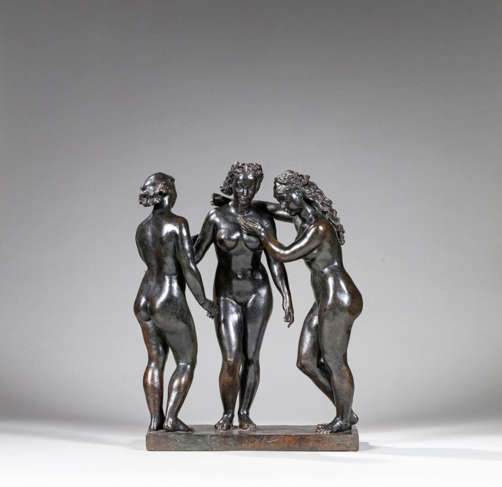 View full screen - View 1 of Lot 104. Les Trois grâces (The Three Graces).