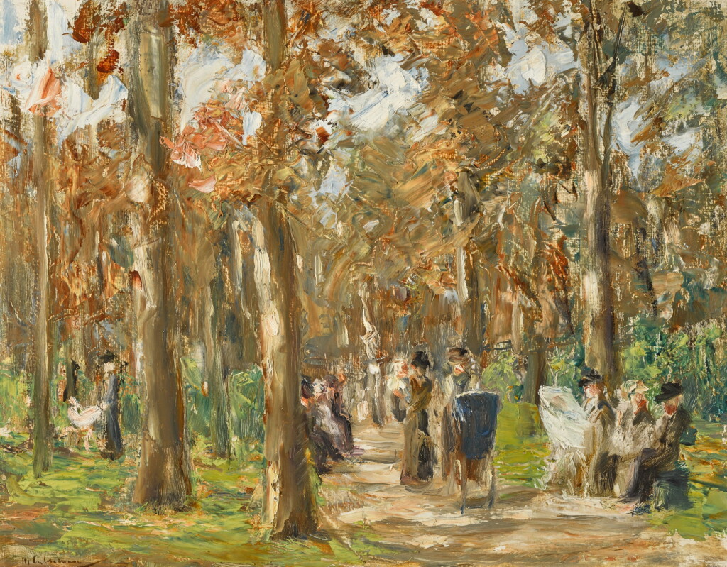 全萤幕检视 - 查看325Spaziergänger im Tiergarten (Strollers in the Tiergarten)的1
