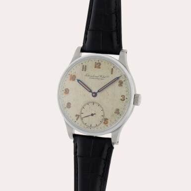 View full screen - View 1 of Lot 102. Portuguese, Reference 325 | A stainless steel wristwatch | Made in 1946.