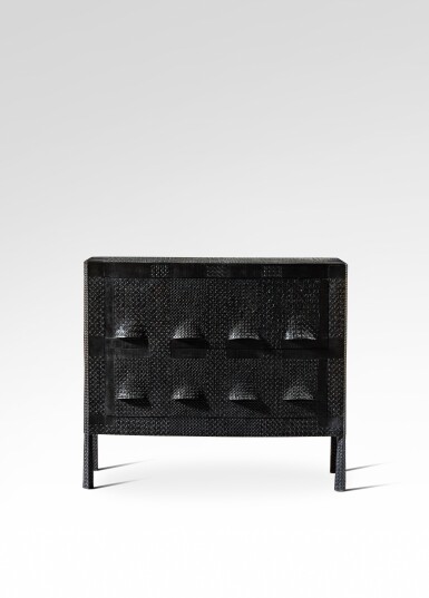 View full screen - View 1 of Lot 159. Galuchat chest of drawers.