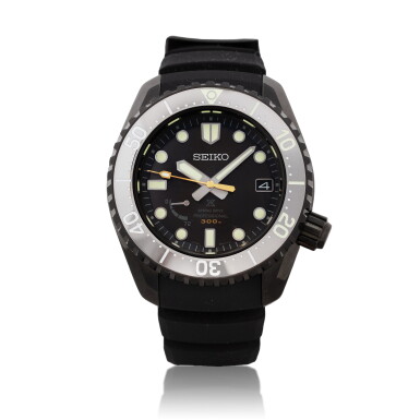 View full screen - View 1 of Lot 1053. Prospex LX, Ref. SNR043J1 Montre bracelet édition limitée en titane noir avec date et réserve de marche | Limited edition black titanium wristwatch with date and power reserve indication Vers 2021 | Circa 2021.