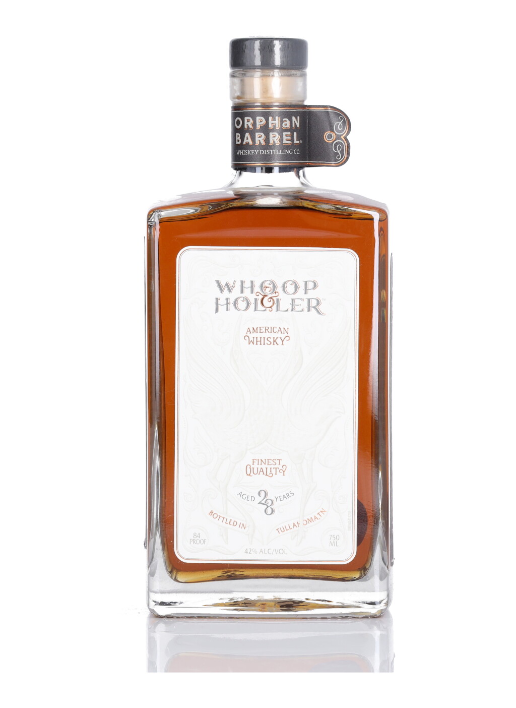 View full screen - View 1 of Lot 184. Orphan Barrel Whoop & Holler 28 Year Old 84 proof NV (1 BT 75cl).