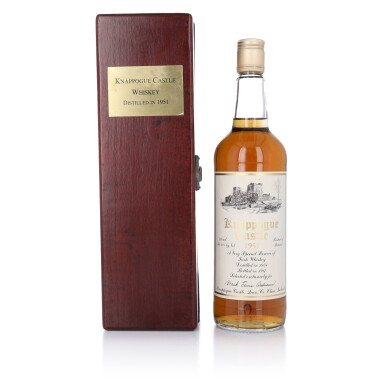 View full screen - View 1 of Lot 119. Knappogue Castle Irish Whiskey 36 Year Old 40.0 abv 1951 (1 BT 75cl).