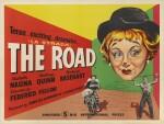 La Strada / The Road (1955) poster, British