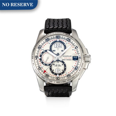 View full screen - View 1 of Lot 603. CHOPARD | MILLE MIGLIA GT XL, REFERENCE 8459, A STAINLESS STEEL CHRONOGRAPH WRISTWATCH WITH DATE, CIRCA 2011.
