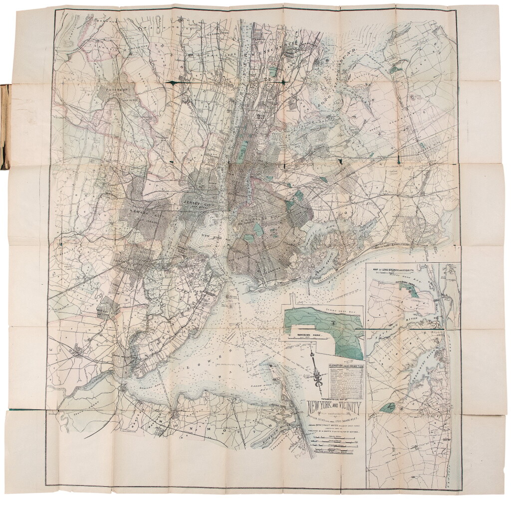 View full screen - View 1 of Lot 51. Dripps, Matthew. An important map, published at a period of change for the city and its environs.