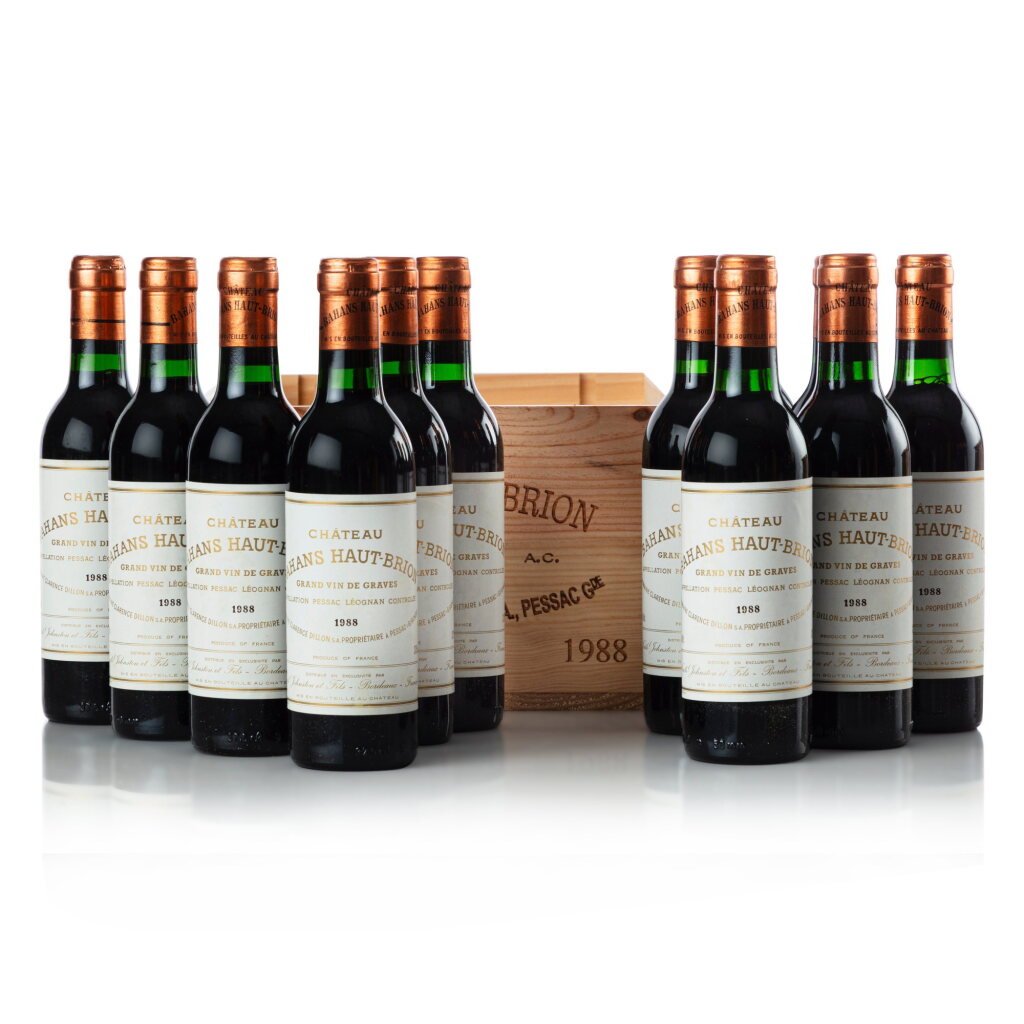 View full screen - View 1 of Lot 233. Château Bahans Haut-Brion 1988 (24 HFBT).