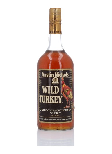 View full screen - View 1 of Lot 510. Wild Turkey Bourbon 86.8 Proof NV (1 Bottle 1 Litre).