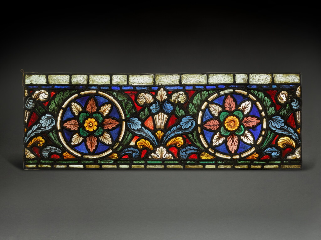 View full screen - View 1 of Lot 201. Panel from a border.