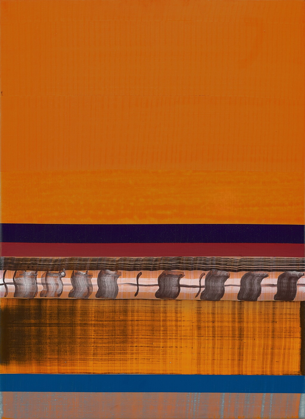 View full screen - View 1 of Lot 840. Juan Uslé 胡安 · 烏斯雷 | En Ruta 道路.
