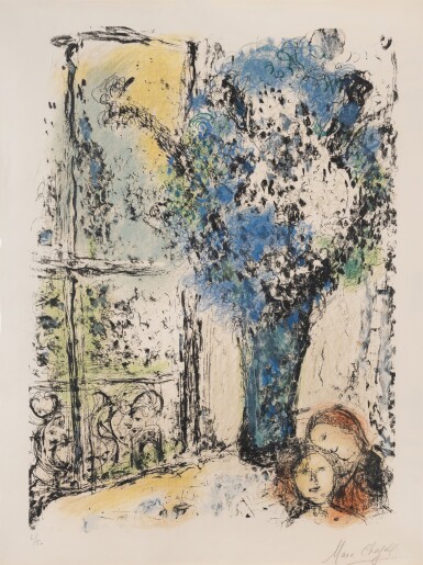 View full screen - View 1 of Lot 80. The Blue Bouquet (M. 710) .