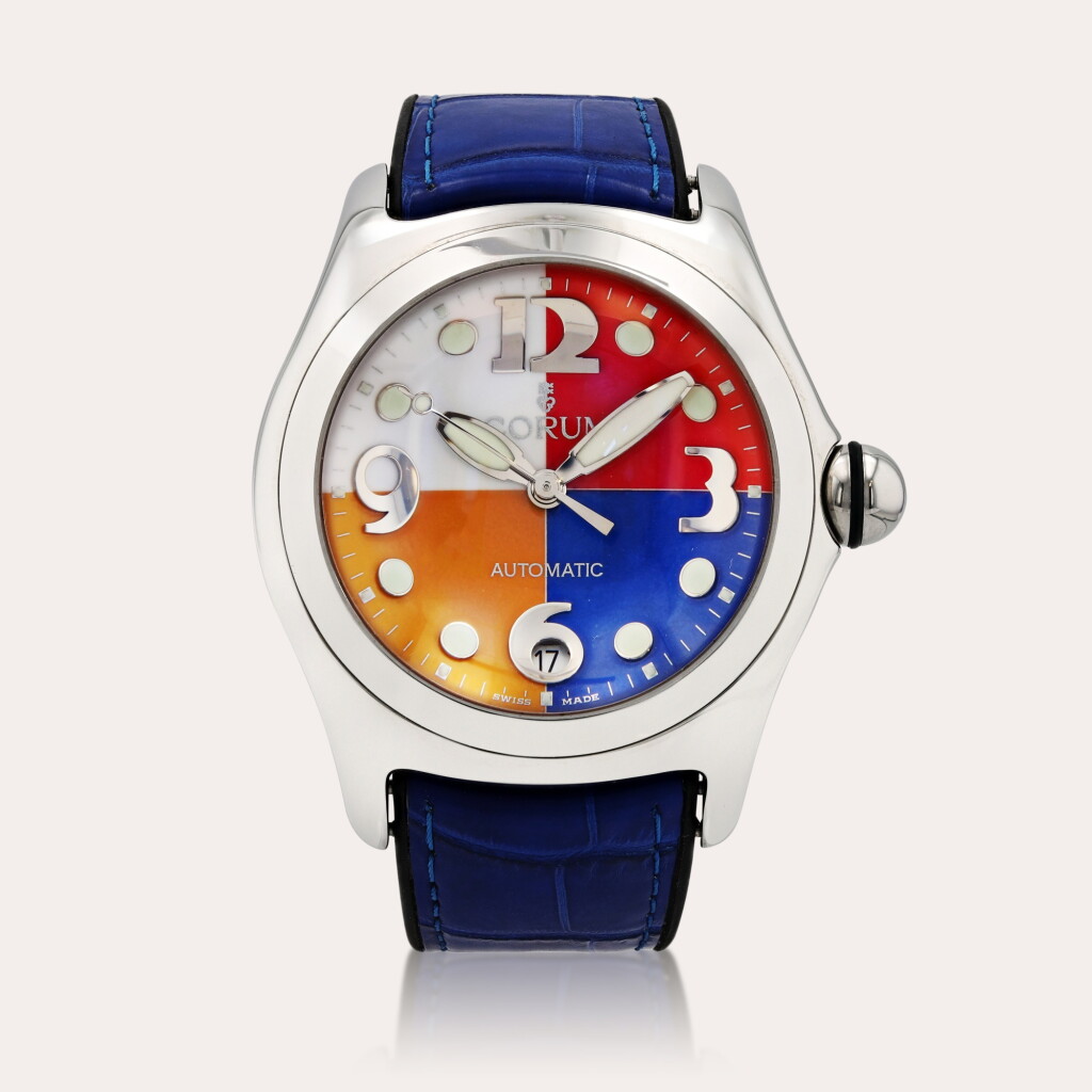 View full screen - View 1 of Lot 448. Bubble, limited edition 2001, reference 82.150.20 Montre bracelet en acier avec date | Stainless steel wristwatch with date Vers 2001 | Circa 2001.