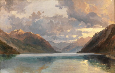 View full screen - View 1 of Lot 33. JAMES DUFFIELD HARDING | LAKE LUCERNE.