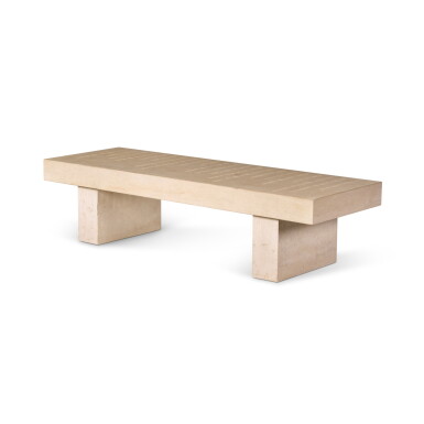 View full screen - View 1 of Lot 344. Memorial Bench II: Eye cut by flying glass....