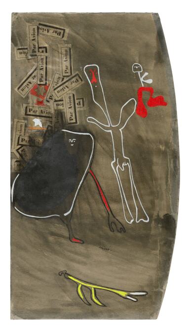 View full screen - View of Untitled ("Par Avion").