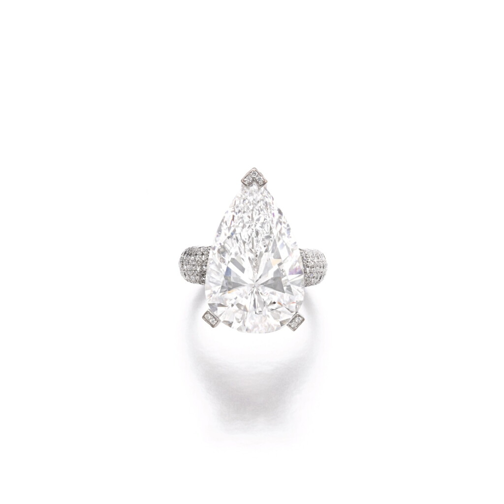 View full screen - View 1 of Lot 382. Superb diamond ring | Schroeder | 鑽石戒指.